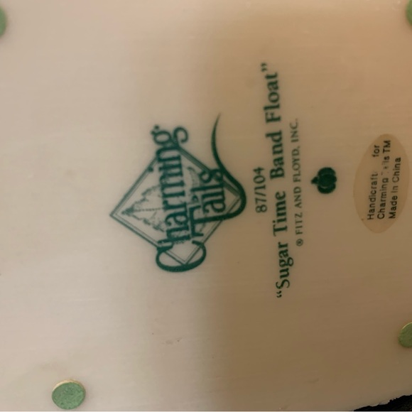 Fitz and Floyd Charming Tails Christmas figurine - Picture 8 of 8